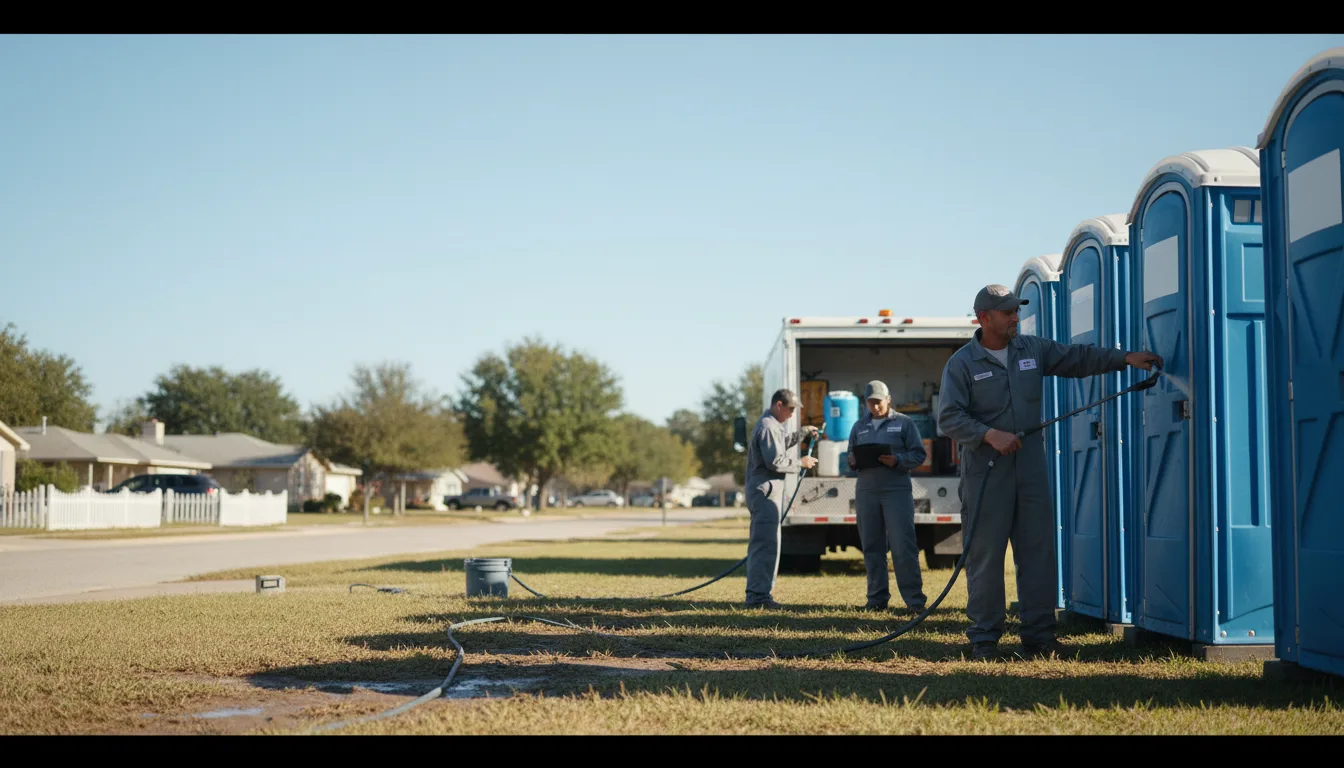 Long-Term Portable Toilet Rental in Pomona, IL near me